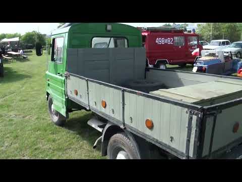 Zlot aut zabytkowych na Cegielni w Wałczu