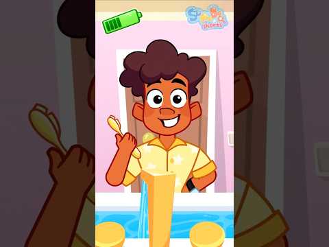 My Morning Routine 😪🥐 Getting Ready for School! | Fun English for Kids