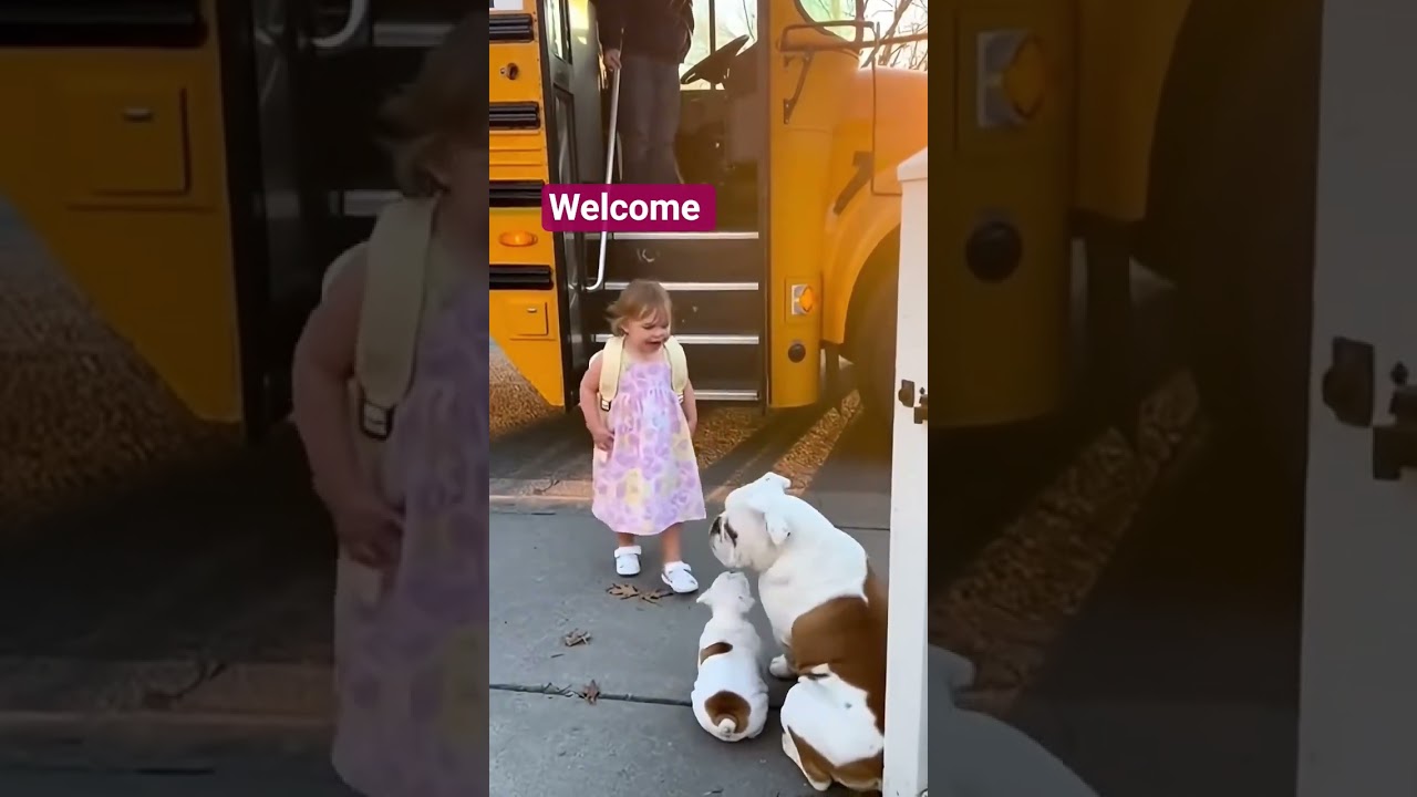 The ultimate welcome home committee!!