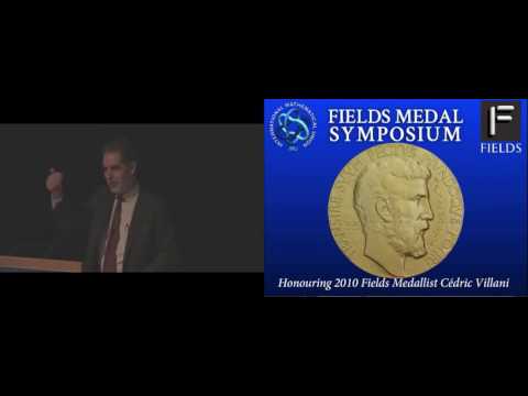 PUBLIC OPENING featuring Cédric Villani: The Many Facets of Entropy [2014]