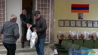 «Գ.Ծառուկյան» հիմնադրամի աջակցությունը Աբովյանի երկրապահներին և զոհված զինվորների ընտանիքներին