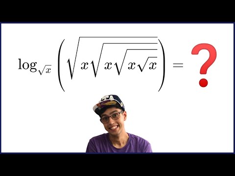 🤯 Consegue resolver o LOGARITMO ''RADICAL''?