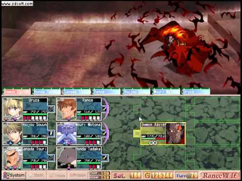 Sengoku Rance- Kenshin Route Final battle