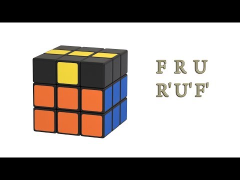 Yellow Cross: Solving from the "Line" Shape | Step 4