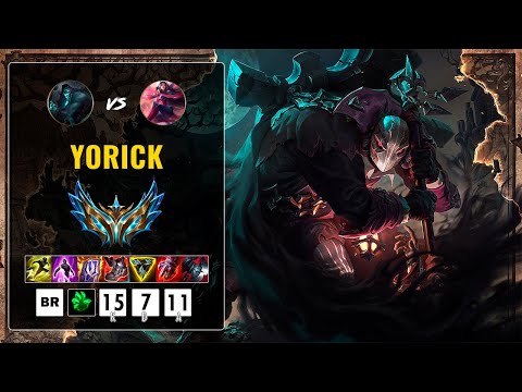 Yorick vs Irelia: 💀 AYEL CON YORICK ENTERRADOR 15/7/11 y 80% Win Rate en TF | 25.13