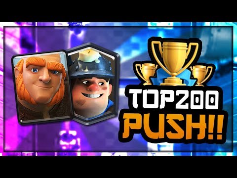 EXTREMELY FAST GIANT CYCLE DECK!! Top Ladder Pushing — Clash Royale