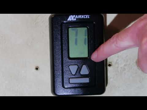 RV Digital Thermostat installation, 9430-3382
