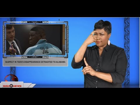 Suspect in teen’s disappearance extradited to Alabama (ASL - 11.10.19)