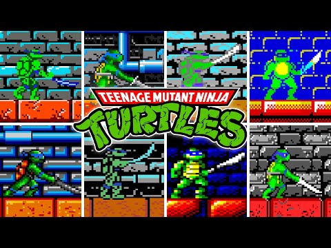 Teenage Mutant Ninja Turtles | Versions Comparison | NES, Amiga, Atari ST, C64, CPC and much more