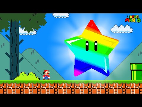 Super Mario Bros., but Mario's SUPER STAR Calamity
