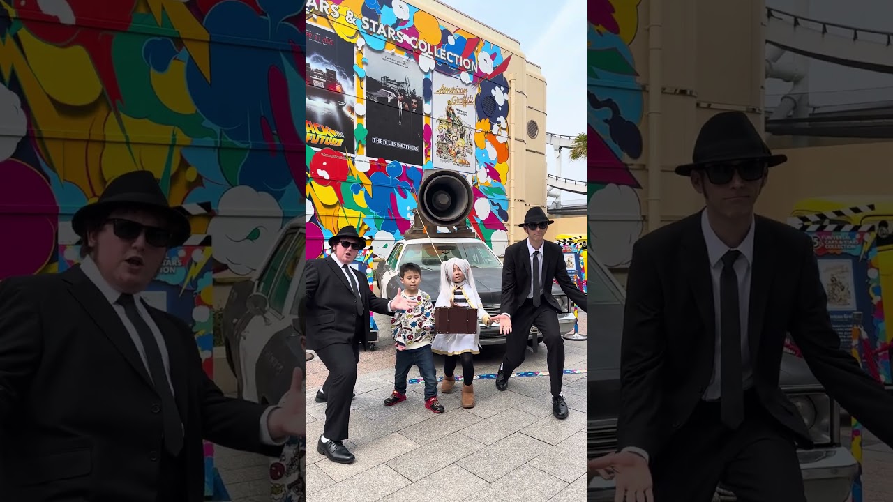 ブルースブラザース、あおちゃんの名前覚えてくれてた😆#short #usj#ユニバ#おすすめ #usjファン #cosplay #フリーレン #ブルブラ