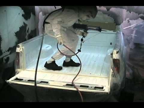 INDY Blast Spray-On Bedliner Demo Video