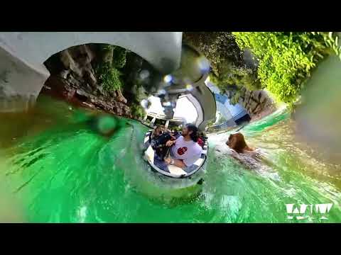 Jurassic World – The Ride at Universal Studios Hollywood but with a insta360 camera