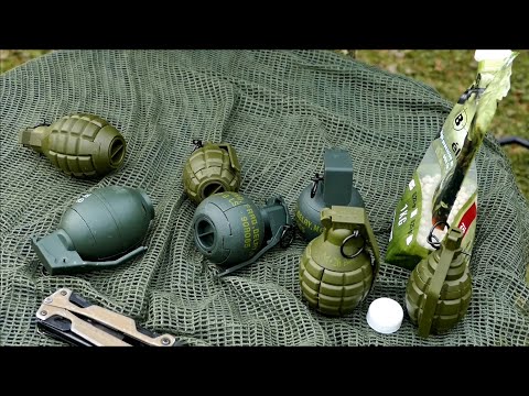 Infovideo - Begadi Granaten Attrappen / Grenade Dummys