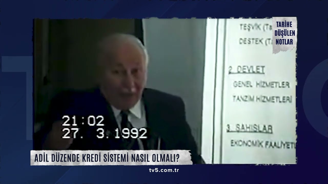 010 - Tarihe Düşülen Notlar | Adil Düzen Nasıl Olmalı?