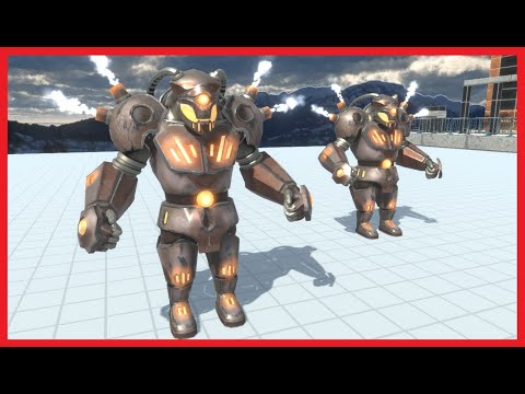 NEW SKIN - REACTOR GORO IS HERE!! - ANIMAL REVOLT BATTLE SIMULATOR
