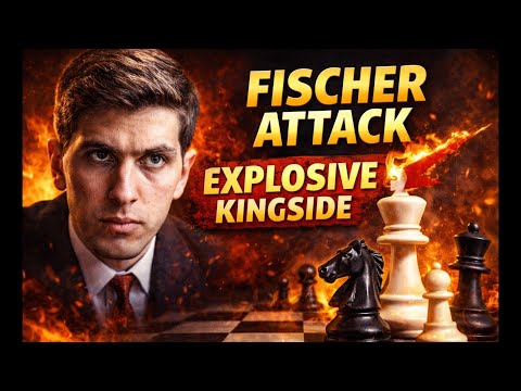 Bobby Fischer’s Explosive Kingside Attack | A Classic Masterpiece (1965)