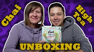 What is Inside Chai High Tea Board Game? - Unboxing