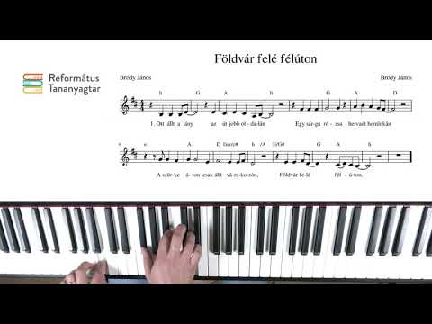 Földvár felé félúton