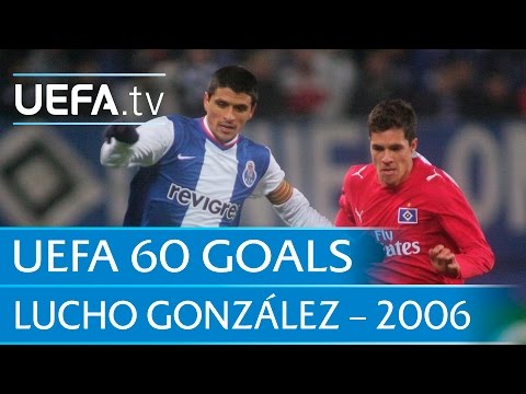 Lucho González v Hamburg, 2006: 60 Great UEFA Goals