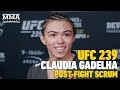 UFC 239: Claudia Gadelha Wants Third Fight With Joanna Jedrzejczyk: 'We Hate Each Other'