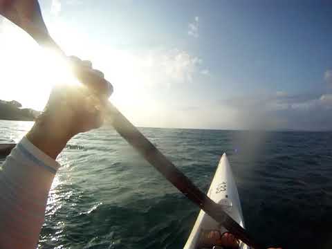 Surfski....Alessio e Max...concordano la rotta!!!  Porto S.Stefano-Talamone