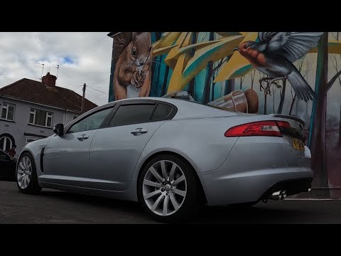 EIBACH LOWERING SPRING INSTALL ON A (2007-2014) JAGUAR XF
