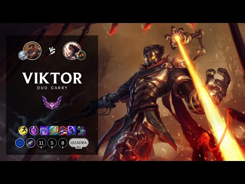 Viktor Bot vs Samira - EUW Master Patch 12.9