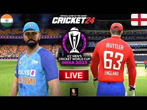 ICC Cricket World Cup 2023 | India vs England Match | Cricket 24 Live | RtxVivek