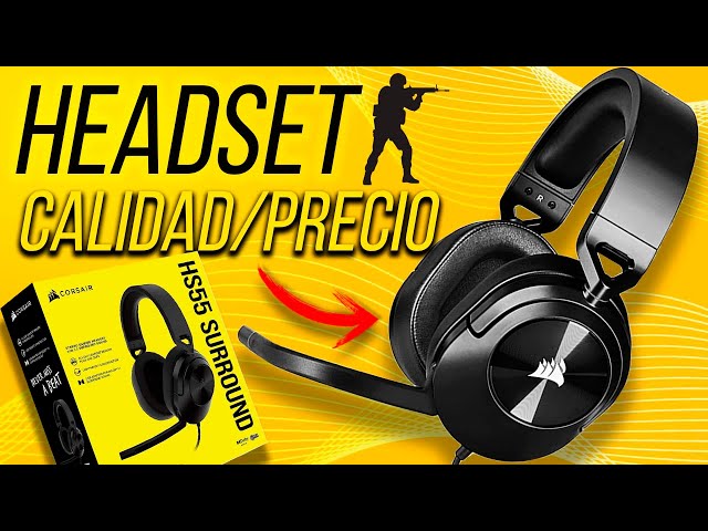 Vídeo relacionado con Corsair HS55 Surround Auriculares con Cable para Juegos - Blanco