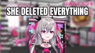 VTuber Accidentally Deletes Her Own Files Live On Stream | Isaki Riona
