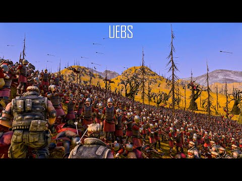 13000 Archers VS 15000 Chunk Norriss - Ultimate Epic Battle Simulator 2  UEBS 2