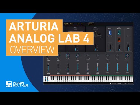 Analog Lab 4 by Arturia | Quick Start Guide Tutorial | Review of Key Features