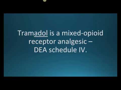 How to pronounce tramadol (Ultram) (Memorizing Pharmacology Flashcard)