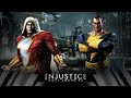 Injustice Gods Among Us - Shazam Vs Black Adam (Very Hard)