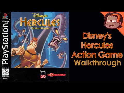 Disney's Hercules Action Game Walkthrough [Herculean Difficulty] [All Letters and Passwords]