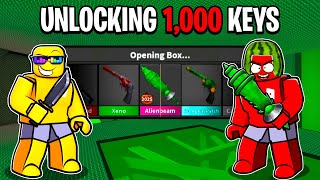 Unlocking 0.2% MYTHIC ALIENBEAM Knife (Murder Mystery)