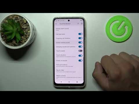 How to Turn On / Turn Off the Screen Locking Sounds on MOTOROLA Moto G42