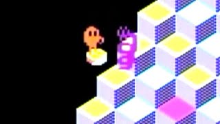 Q Bert Atari 8 Bit 400 800 XL XE Gameplay