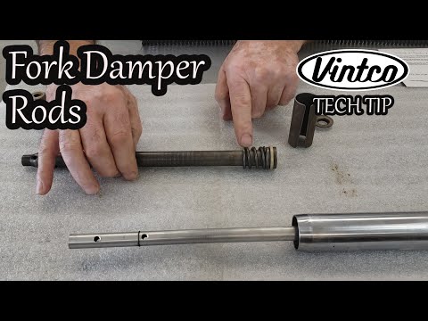 Damper Rods/forks- VintCo Vintage Dirt Bike Tech Tip
