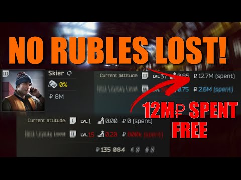 LEVEL UP TRADERS FOR FREE | Rubles Spent | Escape from Tarkov 12.12.30