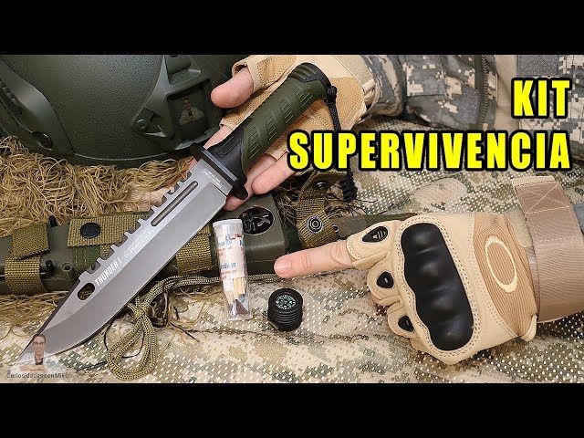 Vídeo relacionado con K25 Cuchillo Thunder I Camo Sand Hoja 9 cm para Caza, Pesca, Camping, Outdoor, Supervivencia y Bushcraft K25 32018 + Portabotellas de regalo