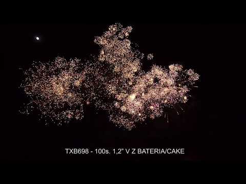 Fajerwerki TXB698 BATERIA / CAKE 100s. 1,2"  V Z Triplex