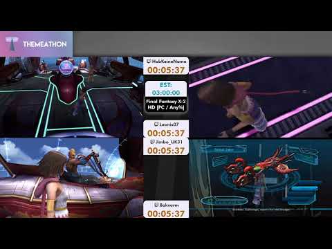 Final Fantasy X-2 HD [Any%] by Jimbo_UK31 vs. HabKeineName vs. Bakvorm vs. Leonis07 - FF Marathon 19