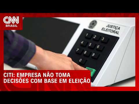 Empresa não toma decisões com base em eleição, afirma CEO do Citi | CNN MERCADO