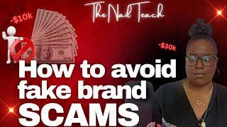 HOW TO AVOID GETTING SCAMMED | What to look out for and how to avoid fake brand deals!