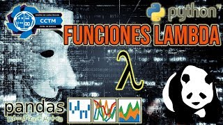 ¿Qué es una función Lambda?| Funciones lambda en un DataFrame | Python │Pandas │¡Muy fácil!