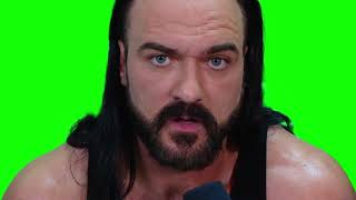 Drew McIntyre "all gas and no breaks" green screen