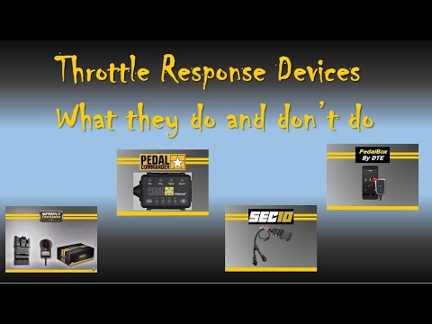 Throttle Response Controllers - The real deal about Pedal Commander, Sprint Booster, SEC10, etc.