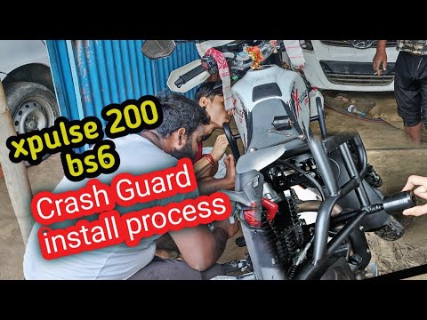 Modified My Bike|| Xpulse 200 || Crash Guard Installation 😍